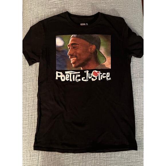 Poetic Justice T-Shirt by Ripple Junction - Picture 1 of 3